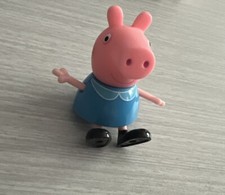 F7 Peppa Pig Pig Blue Dress Baby Blue Lace