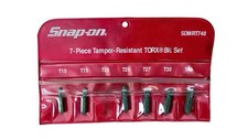 Snap-on Sdmrt740 6pc Tamper Resistant Torx Bit Set T10-t40 Missing T20 Usa Snap-on Sdmrt740 6pc Tamper Resistant Torx Bit Set T10-t40 Missing T20 Usa