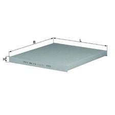 Innenraumfilter Pollenfilter für Opel Adam M13 Combo X12 Tour Corsa D | 2440192