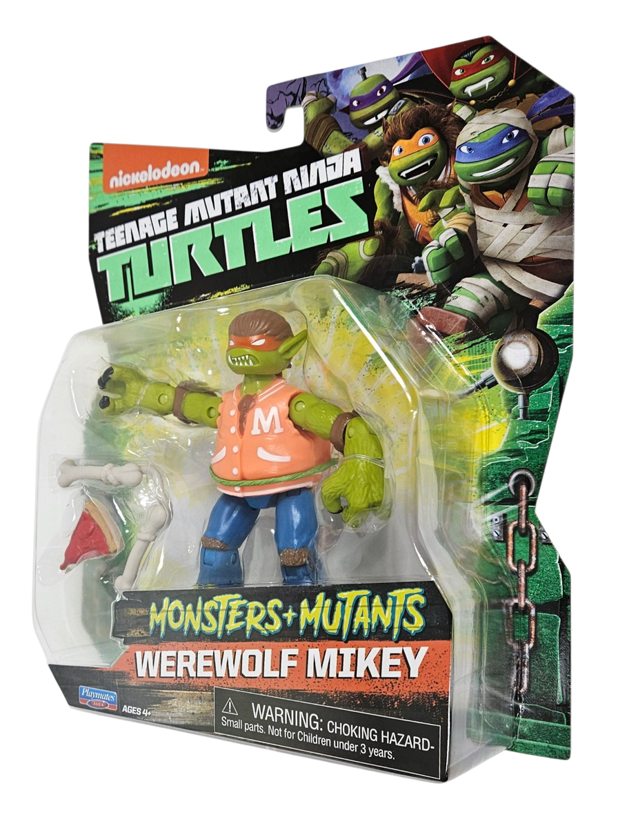 WEREWOLF MIKEY FIGURE TMNT TEENAGE MUTANT NINJA TURTLE MONSTERS