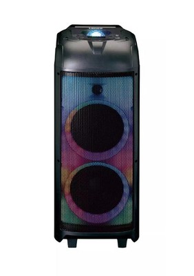Lenco PA-360BK Bluetooth-Lautsprecher Partybox 150 Watt RMS Bluetooth 15h Akku