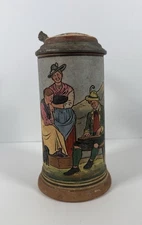 Reinhold Hanke Coblenz Beer Stein #1753 4/10 Liter Designed By Rudy Dekker