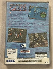 The Legend of Oasis (Sega Saturn 1996) CIB Complete Tested Works