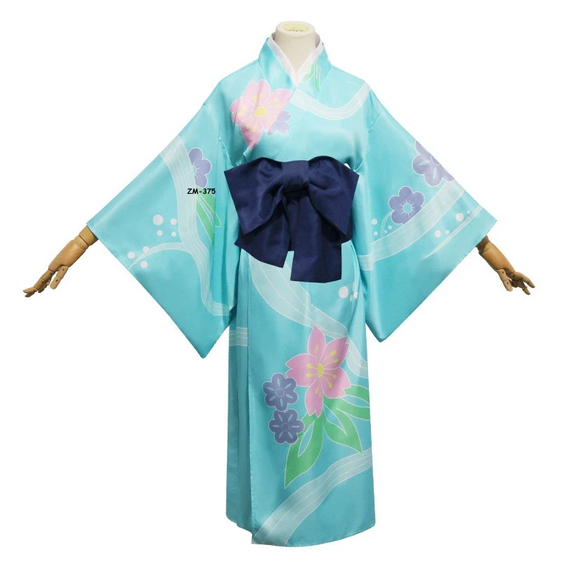 Anime Demon Slayer Hashibira Inosuke Hallowen Party Cosplay Full Set Costumes  - Image 2 of 4