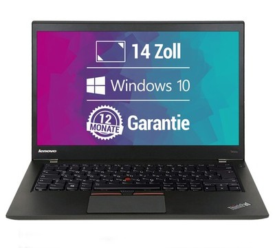 Lenovo ThinkPad T450s 14 Zoll Full HD Laptop - i5-5300U 8GB RAM 256GB SSD W11P