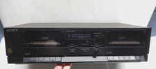 Cassette deck stereo doppio Sony TC-W301 vintage made in Japan non testato