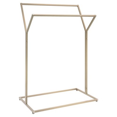 Konfektionsständer Y-Form Steel Gold   Höhe 150 und 170 cm, Länge 120 cm   NEU