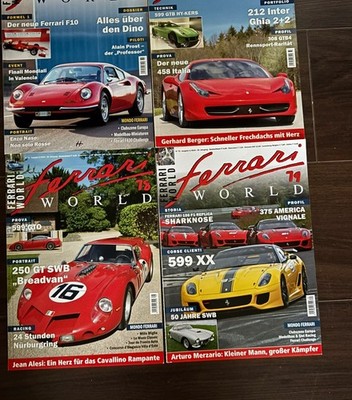 Ferrari -World Magazine von 2010