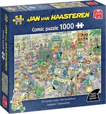 NEW SEALED Jumbo 60423 Jan van Haasteren The Garden Center 1000 Pc Jigsaw Puzzle