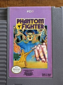 Phantom Fighter Nintendo NES Cleaned/Tested