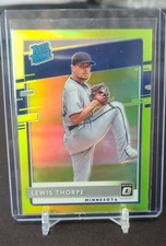 2020 Panini Donruss Optic - Rated Rookies Lewis Thorpe #76 Lime Green Prizm (RC)