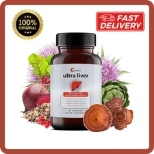 UpWellness Ultra Liver Supplement for Liver & Gallbladder Health Support- 60 Cap