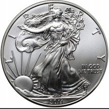2011 American Silver Eagle Liberty 1 oz 999 Silver. Mint Condition