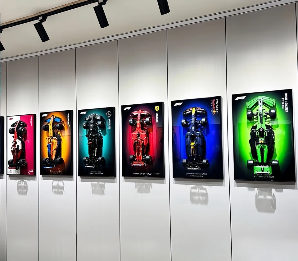 31.5" Metal Display wall mount for CaDA KICK SAUBER F1 Team C44 - Image 3 of 4