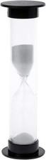 60 Seconds 1 Minute New White Mini Sandglass Hourglass Sand Clock Timer