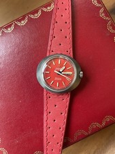Omega Geneve Dynamic Vintage Automatic Ladies’ Watch, very rare red dial