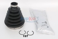 Japko 63197 Faltenbalgsatz, Antriebswelle Passend FüR Nissan