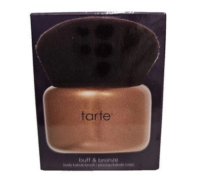 Tarte Buff & Bronze Kabuki Brush Body Bronzer Brush Jumbo ~ New In Box Fast Ship