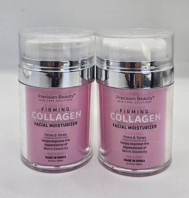 Precision Beauty Firming Collagen Facial Moisturizer Firms & Tones 