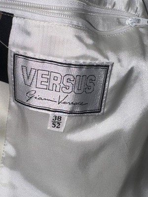 Vintage Versus Gianni Versace Jacket 90s Native Print Black Gold