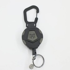 Retractable Keychain Heavy Duty Carabiner Badge Reel 31.5"