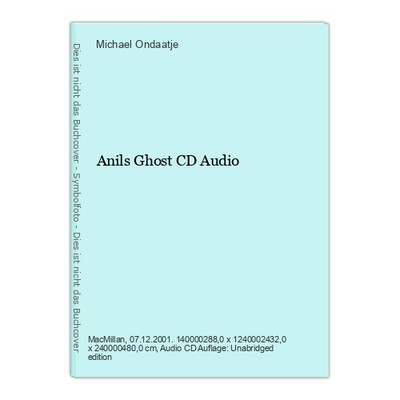 Anils Ghost CD Audio Ondaatje, Michael: