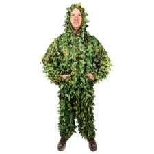 Arcturus 3D Leafy Ghillie Suit -1,000 Laser-Cut Leaves | Lightweight, Breatha...