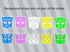 Transformers Autobots Decepticon High Quality Vinyl Sticker Priceone Sticker Transformers Autobots Decepticon High Quality Vinyl Sticker Priceone Sticker