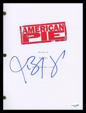 Jason Biggs "American Pie" AUTOGRAPH Signed Full Complete Script Screenplay ACOA