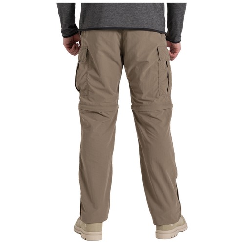 Pantalones cortos convertibles Craghoppers para hombre NosiLife Cargo III con cremallera en la rodilla - Imagen 7 de 9