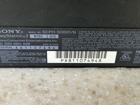 SONY PLAYSTATION 2 SYSTEM PS2 FAT WITH CONROLLER HOOKUPS PLAY STATION NES HQ # 9