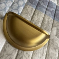 New- 7 Gliderite Hardware 3 in. Satin Gold Cabinet Drawer Pull 953-SG-1