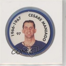 1995-96 Parkhurst 1966-67 Design Coins Cesare Maniago #97 1t8