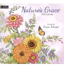 Lang Nature’s Grace 2026 Wall Calendar – 12-Month Calendar
