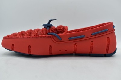 SWIMS Mens Size 8 Red Ensign Blue Slip On Terry Knit Loafers Shoes SWIMS Mens Size 8 Red Ensign Blue Slip On Terry Knit Loafers  main image 2