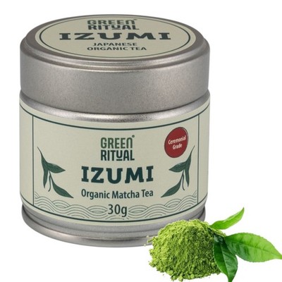 Ceremonial Matcha - Bio Japan (30g) - Steinvermahlen, Erste Ernte - Vegan