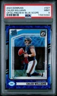 Panini Donruss 2024 Rated Rookie Caleb Williams #327 Blue Scope Prizm PSA 9