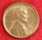 1909-P Lincoln Wheat Cent Penny AU/UNC Coin High Grade rev. issue LW2657