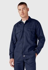 Dickies Mens Long Sleeve Twill Work Shirt Workwear - 574 - New
