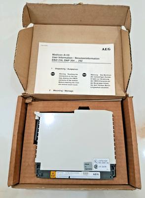 MODICON AEG AS-BDAP-216 DAP216 16-Point Digital Output PLC Module 24VDC 0.5A