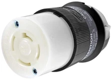 HBL7413C - Hubbell 20A 120/208V 4P4W Twist-Lock Connector Body Non-Grounding Nyl