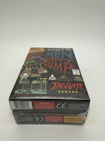 Atari Jaguar Cleaned Tested & Working Bundle 4 Games White Men Can&rsquo;t Jump/Sealed