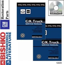 1996 Chevrolet & GMC Light Duty C/K Truck Shop Service Repair Manual CD