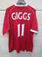 miniature 4  - Maillot MANCHESTER UNITED Nike GIGGS n°11 shirt football AIG rouge L jersey