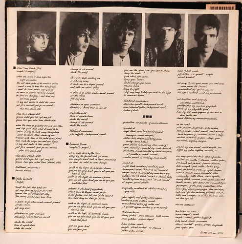 Face To Face--Confrontation 1985 Epic BFE 39999 EX+ Promo - Picture 6 of 6