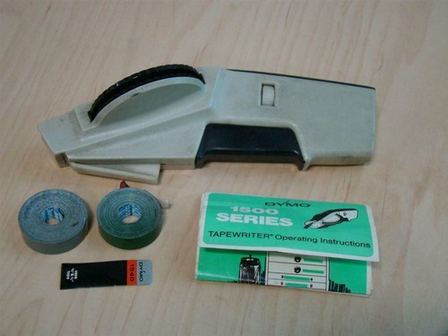 Dymo Tapewriter 1500 series 3/8\