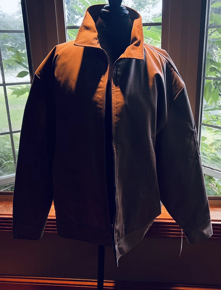 Dickies Men's Jacket Insulated Lined Quilted Eisenhower ZipUp Padded SZ 2X R - Image 3 of 4