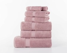 100% Egyptian Cotton 600gsm Towels Plain Super Absorbent Face Hand Bath Sheet