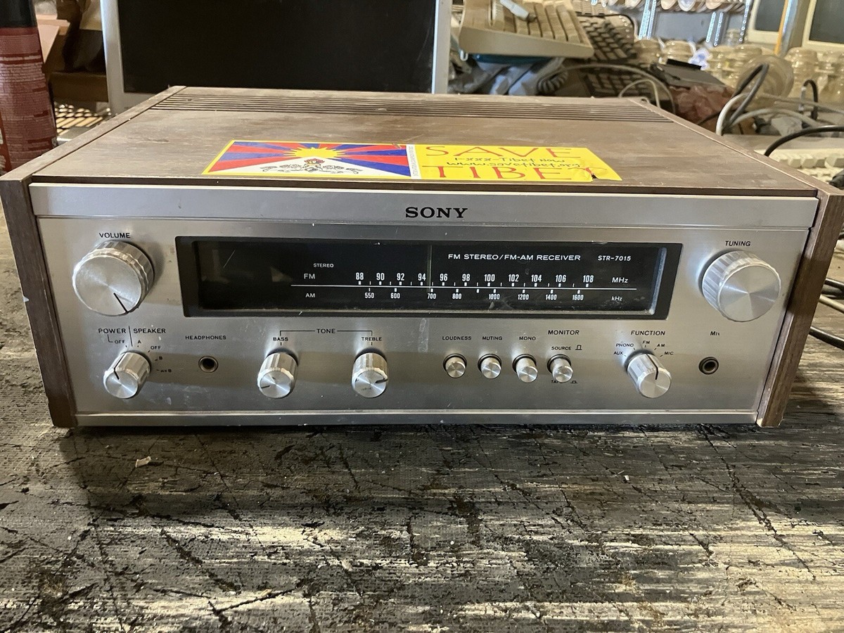 Vintage Sony FM Stereo/FM-AM Receiver STR-7015 | eBay