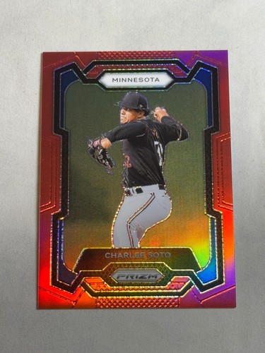2024 Panini Prizm Red Charlee Soto /299 #230 Twins - 第 1/2 張圖片